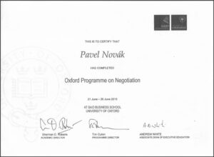 Oxford, Programme on Negotiation